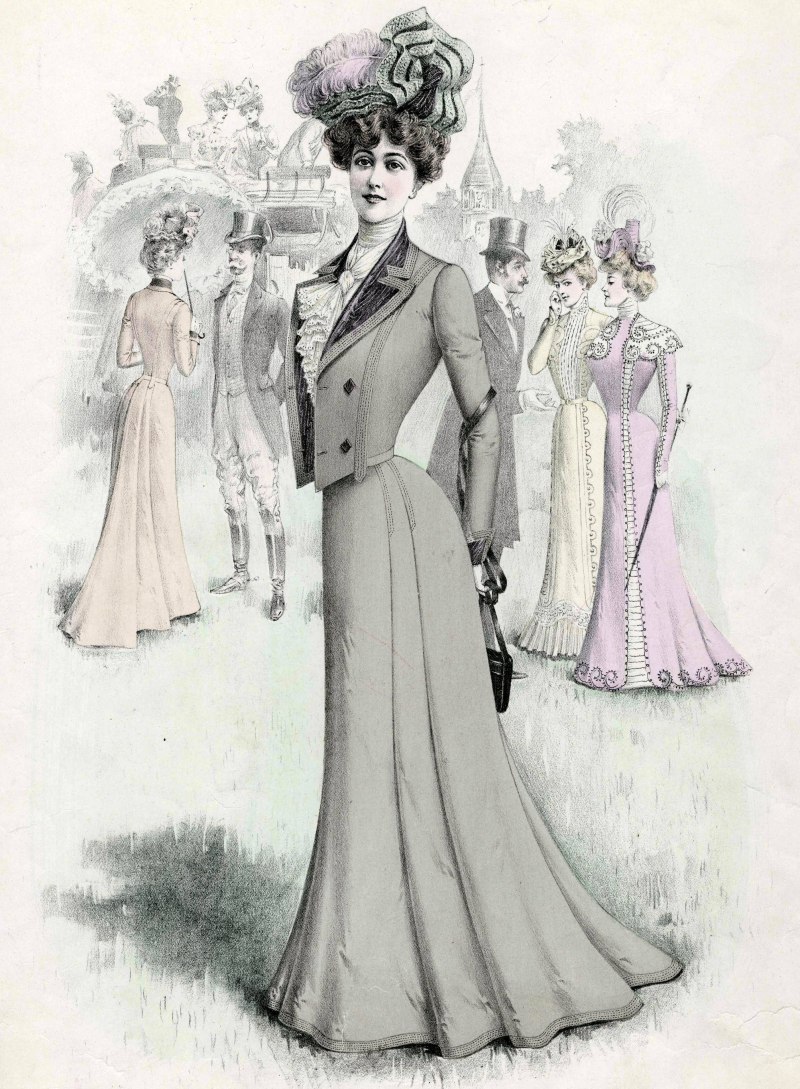 Мода эпохи Модерн 1910
