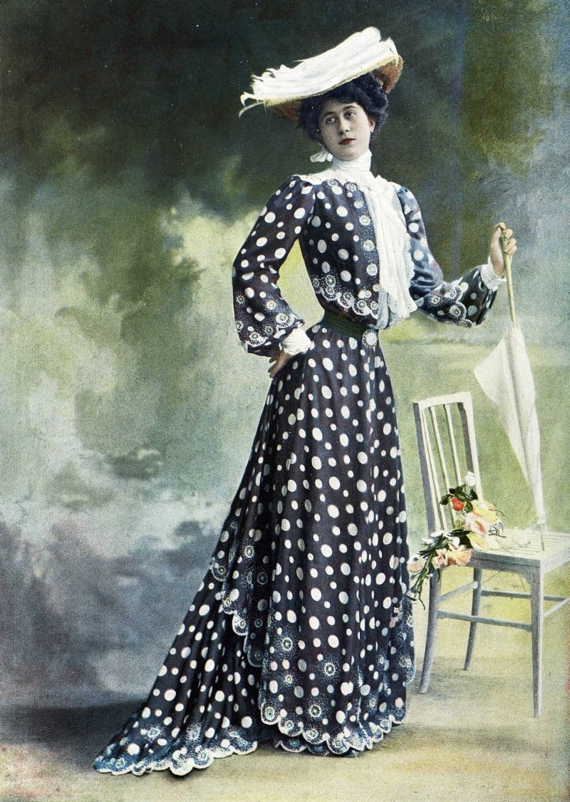 Мода Эдвардианская эпоха 1900