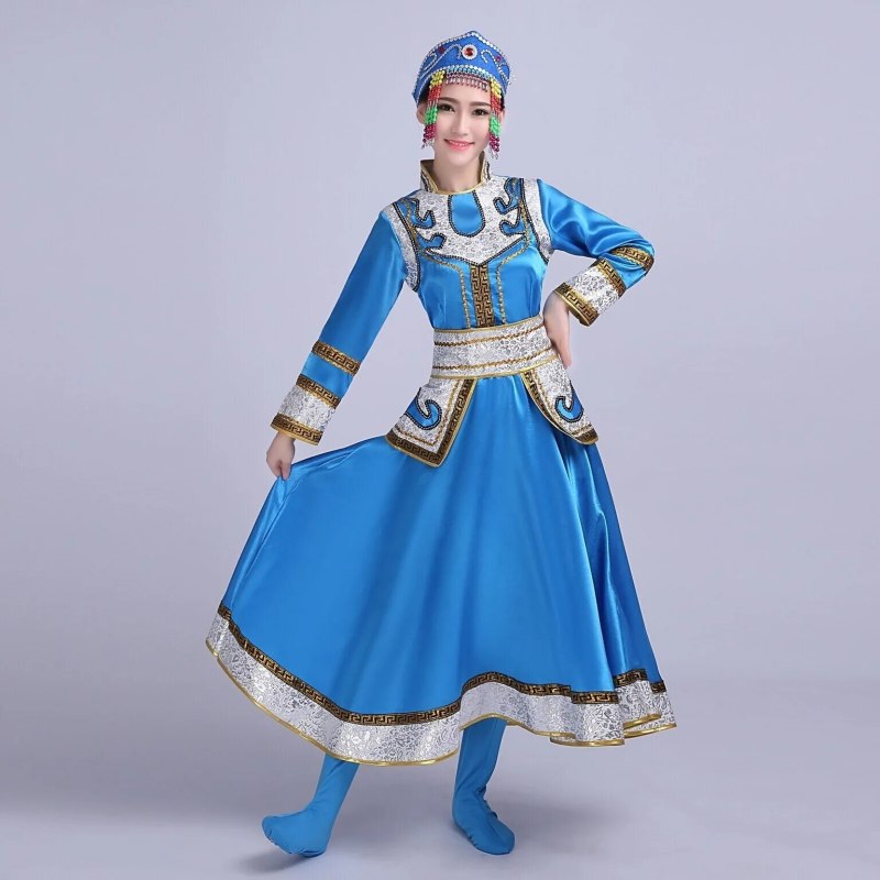 Монгольский женский костюм