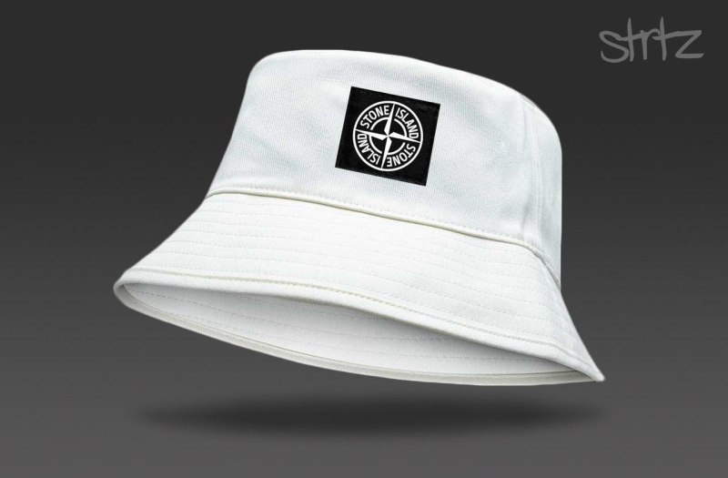 Панама Stone Island белая