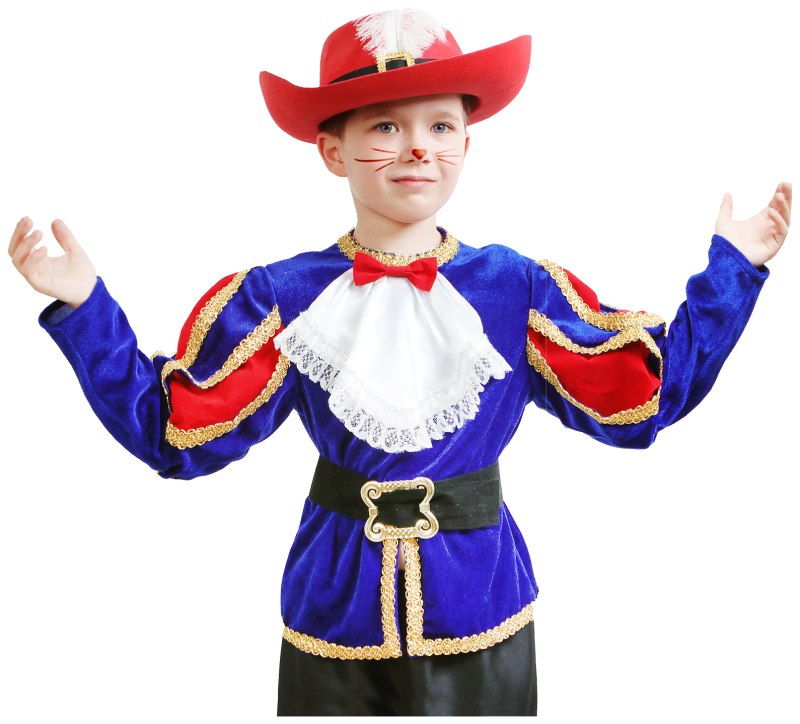 Костюм кот в сапогах Carnevale