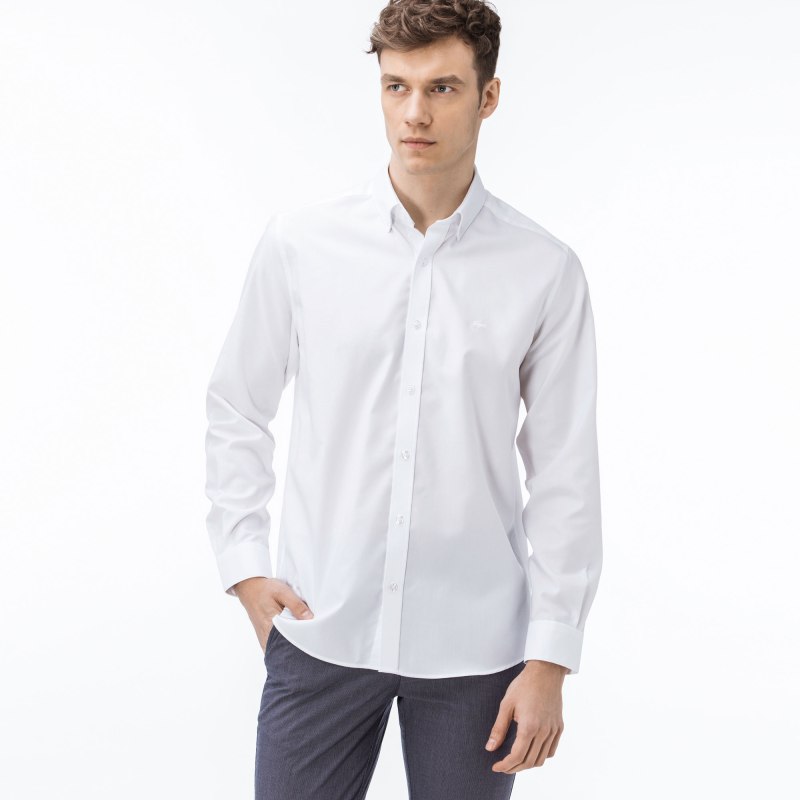 Рубашка Lacoste белая