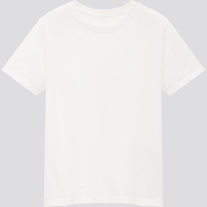 Белая футболка Uniqlo женская