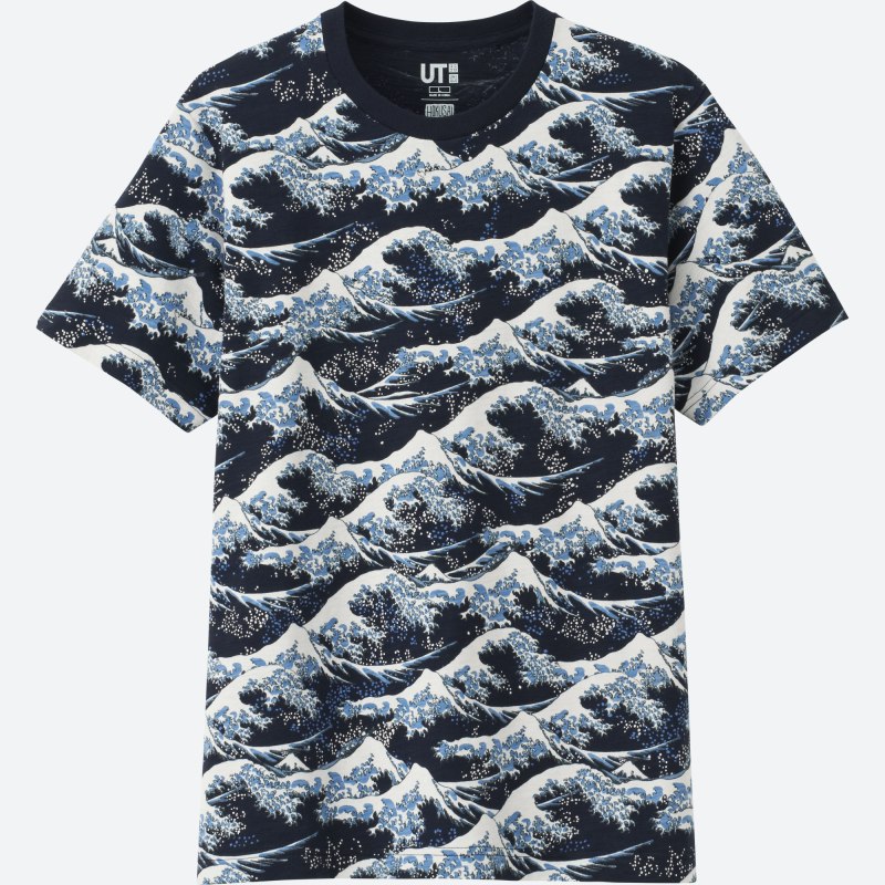 Katsushika Hokusai футболка Uniqlo