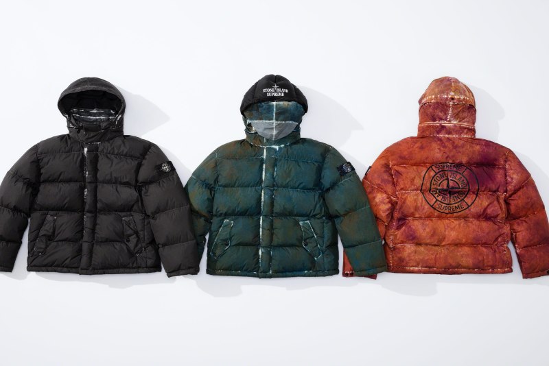 Stone Island x Supreme куртка