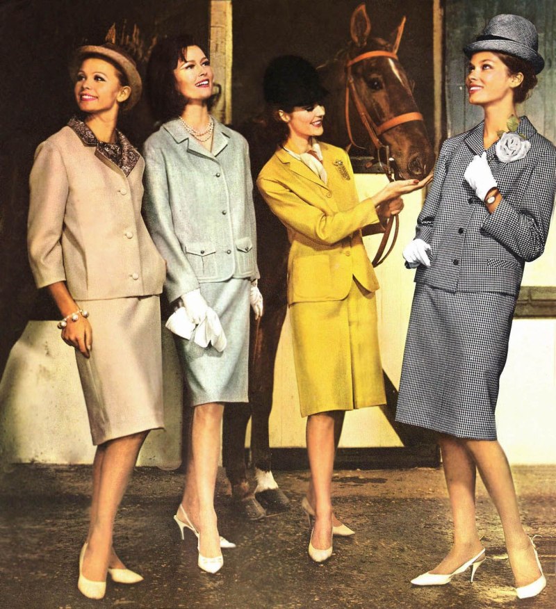 Мода 1960 Франция