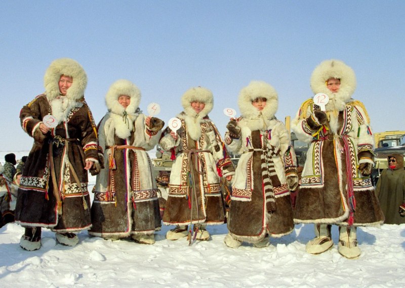 Ненцы, нганасаны, Долганы, энцы. -