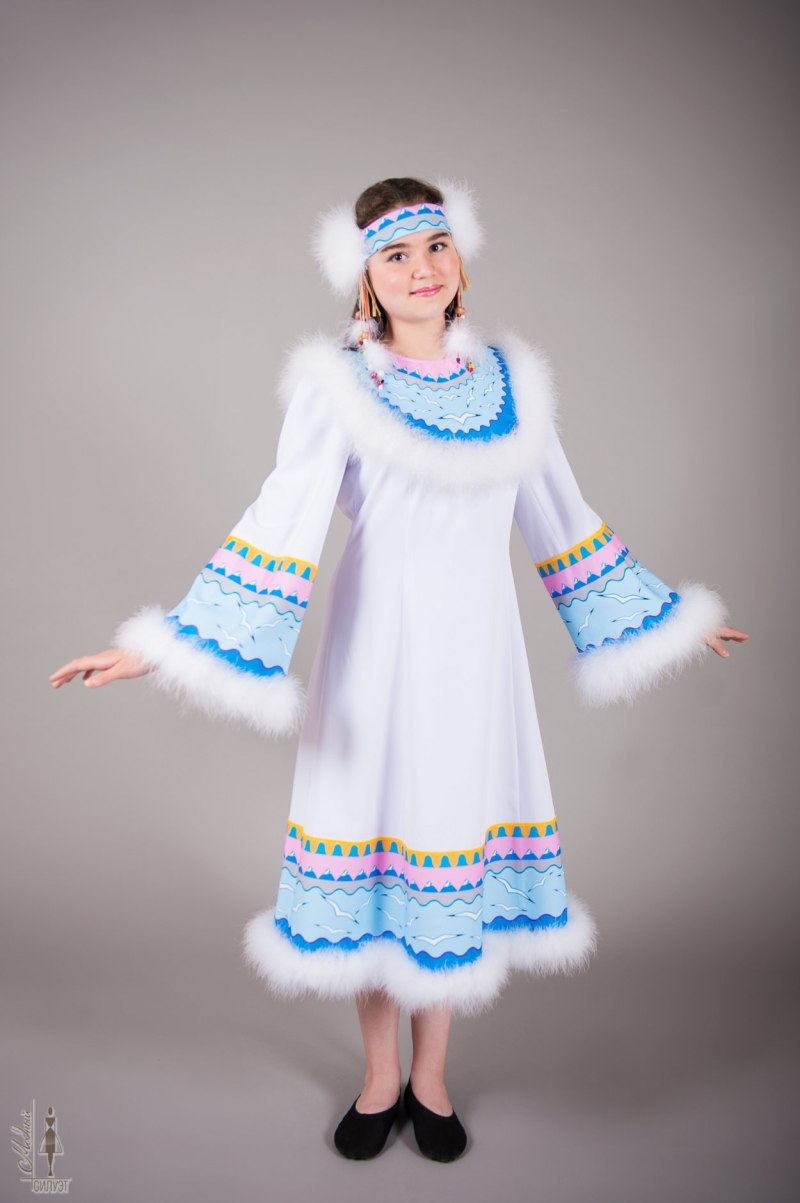 Северный костюм для девочки