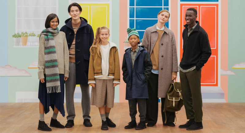 Шарф JW Anderson Uniqlo