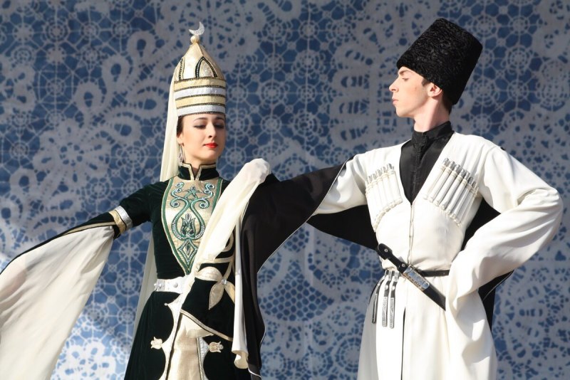 Национальный костюм кабардинцев Черкесов