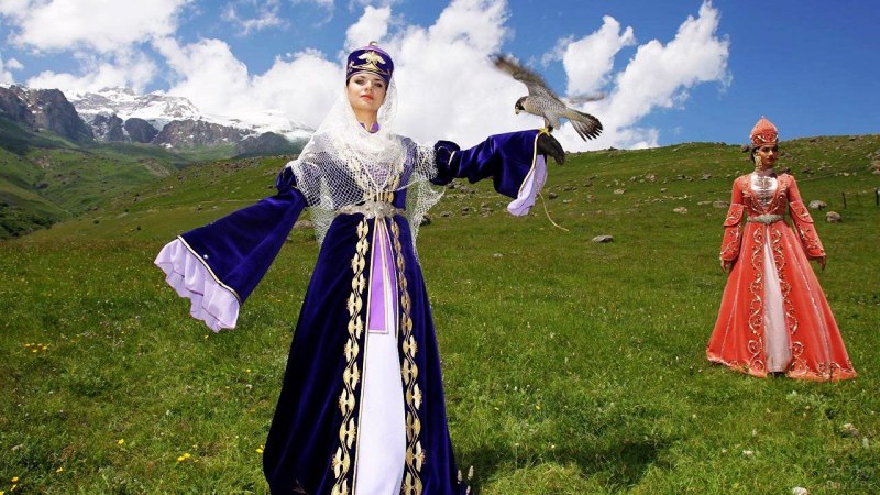 Национальный костюм карачаевцев
