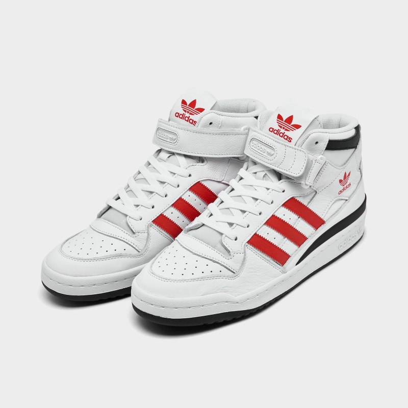 Кроссовки adidas forum Mid White