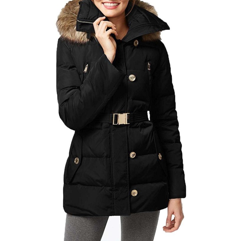 Active Belted Puffer Jacket Michael Kors