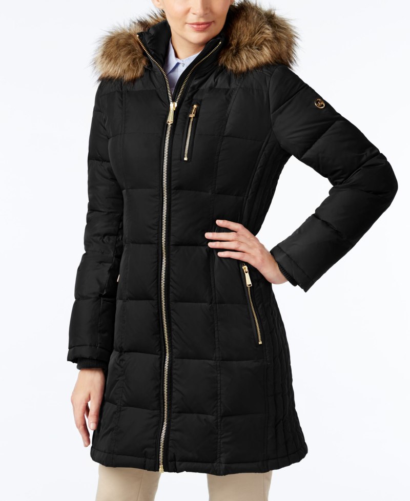 Michael Kors Faux fur Puffer Jacket