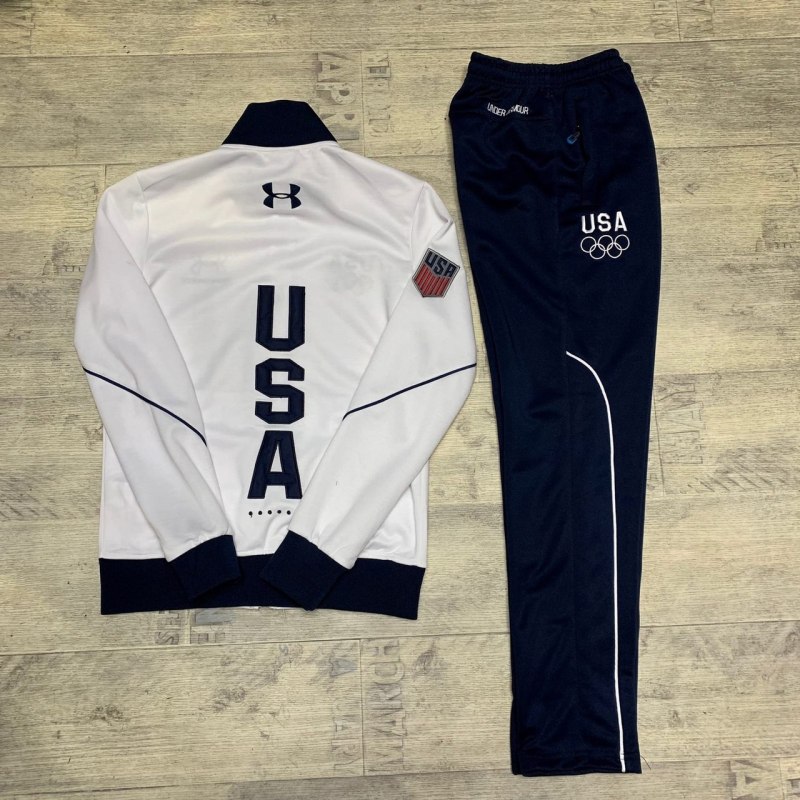 Спортивный костюм under Armour USA белый