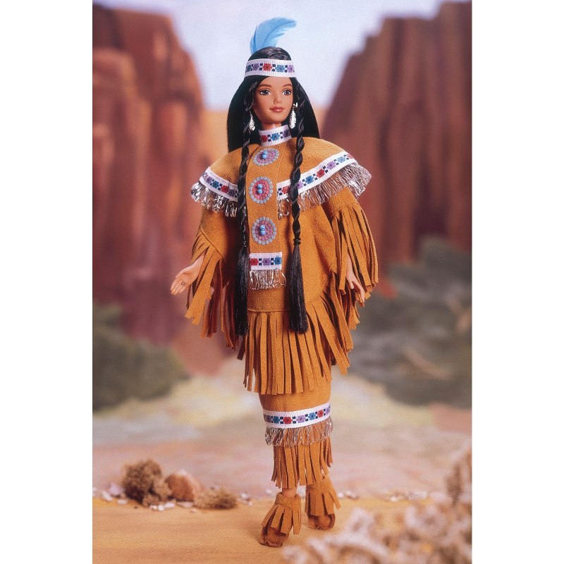 Барби American indian