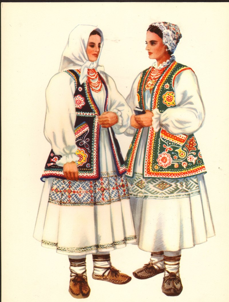 Народный костюм народов Европы