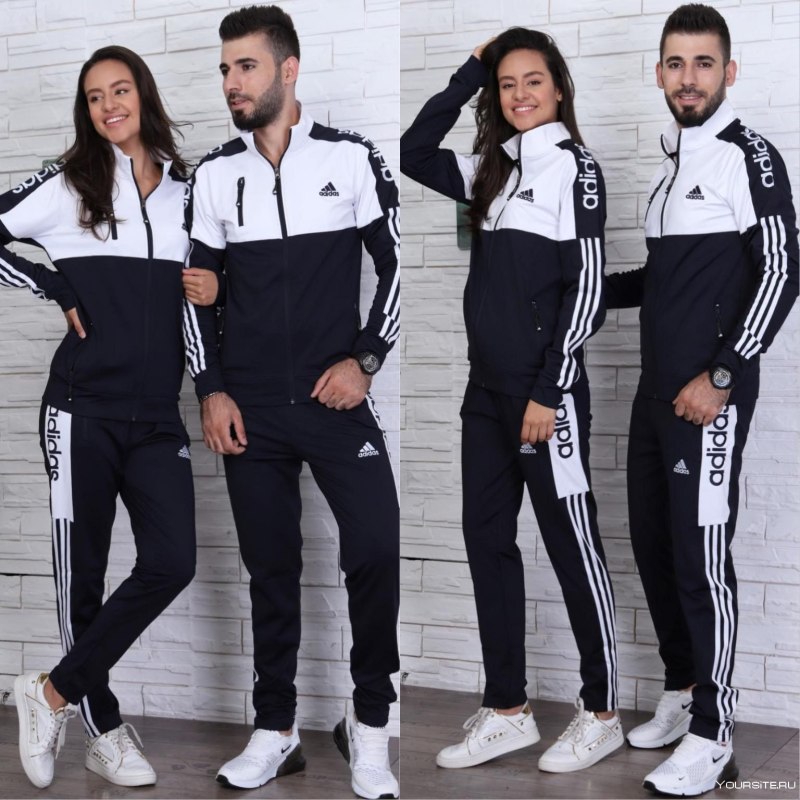 Парные спортивные костюмы адидас