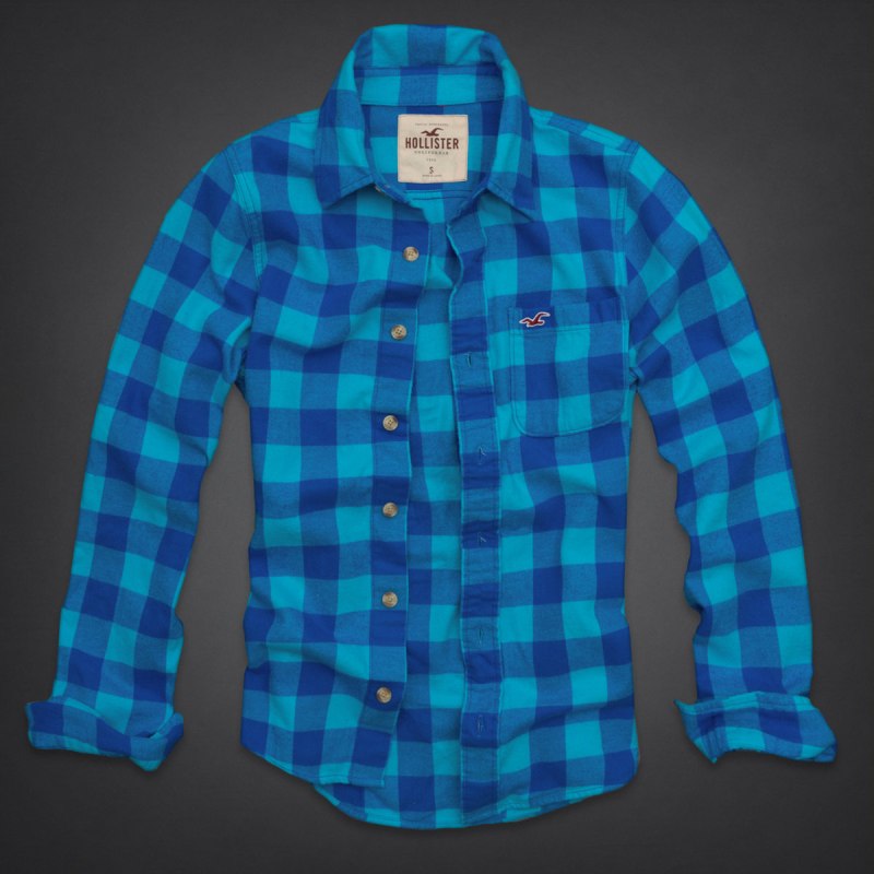 Hollister фланелевая рубашка