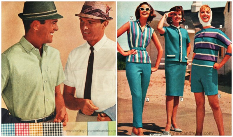 Мужская мода 1960х Америка