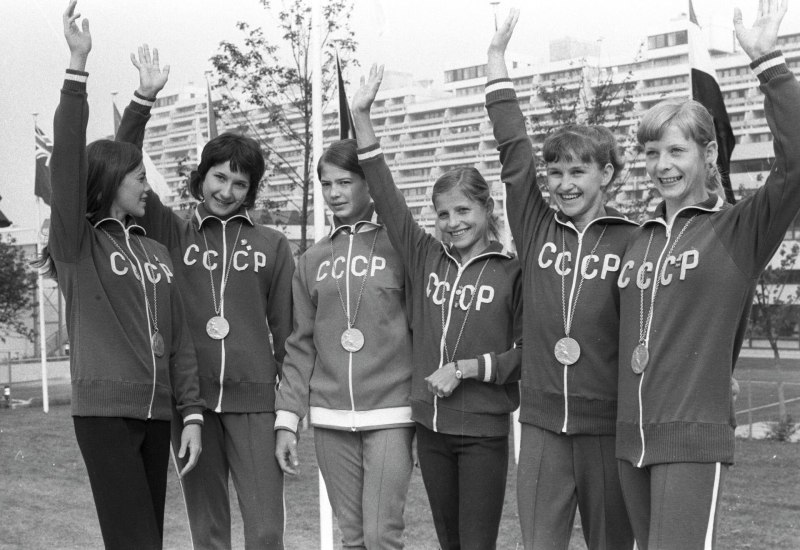 Олимпиада 80 спортивная гимнастика сборная СССР