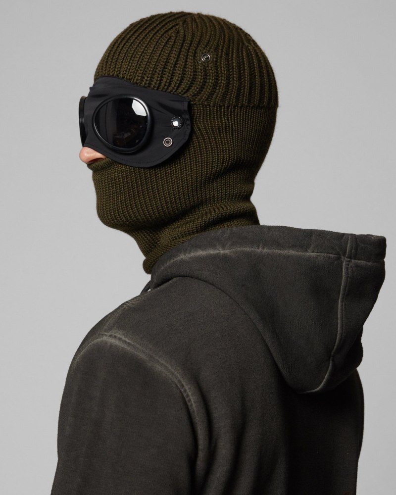 Балаклава c.p.Company Merino Wool Goggle Balaclava