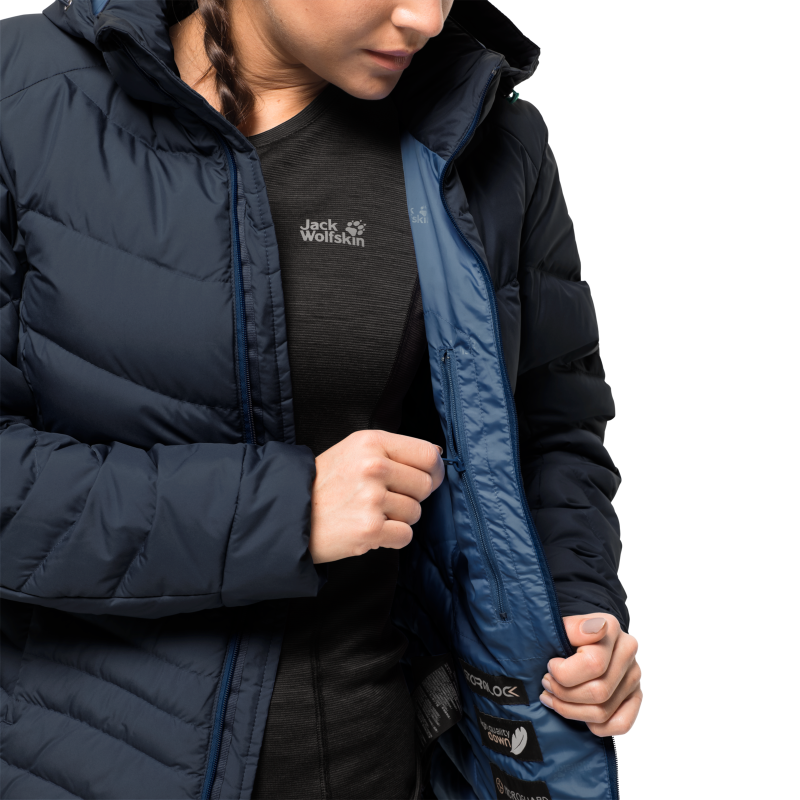 Jack Wolfskin пуховик женский