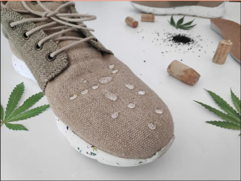 Ботинки из конопли