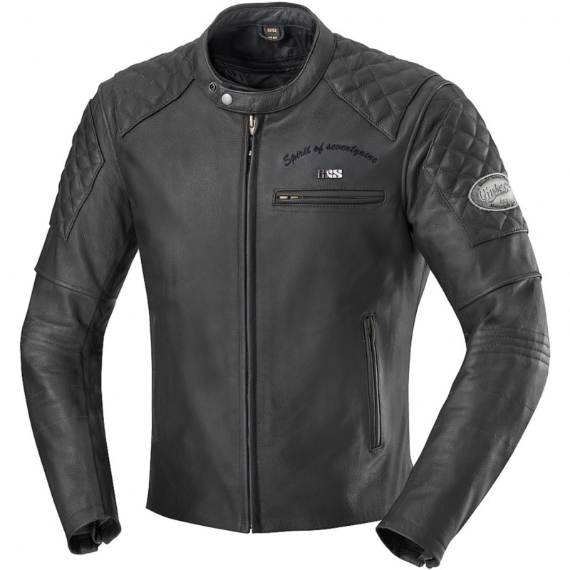 IXS куртка кожаная Eliott Black 56