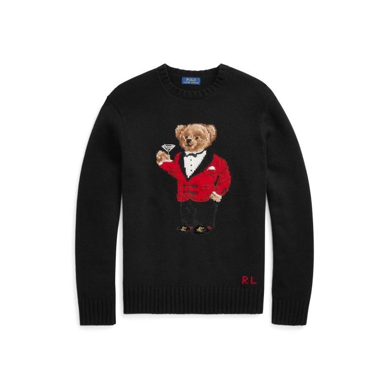 Свитер красный Polo Ralph Lauren Bear