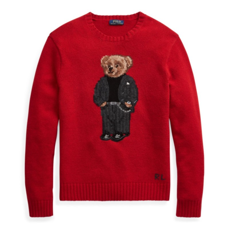 Свитер красный Polo Ralph Lauren Bear
