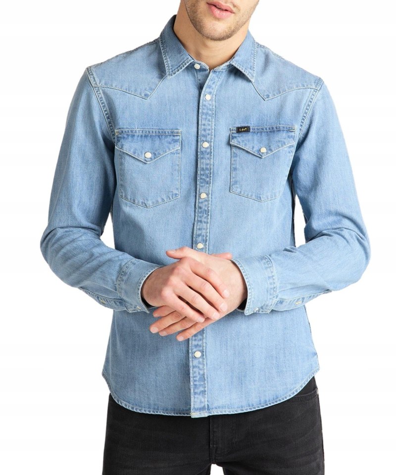 Рубашка джинсовая Lee Regular Western l66wns35