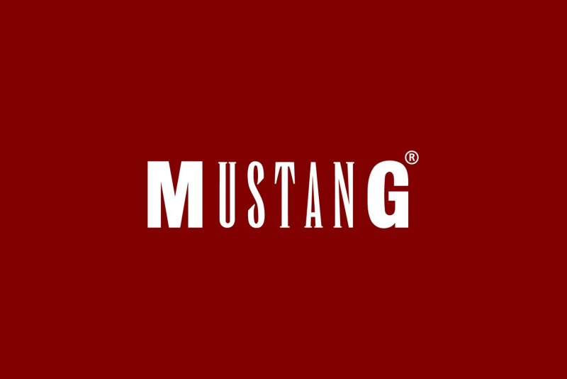 Mustang джинсы лого