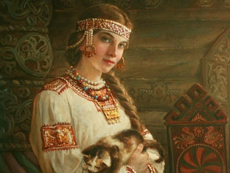 Андрей Алексеевич Шишкин картины кокошник
