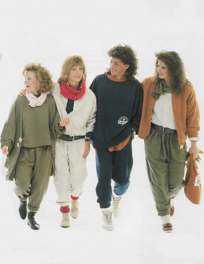 80-Е Америка мода