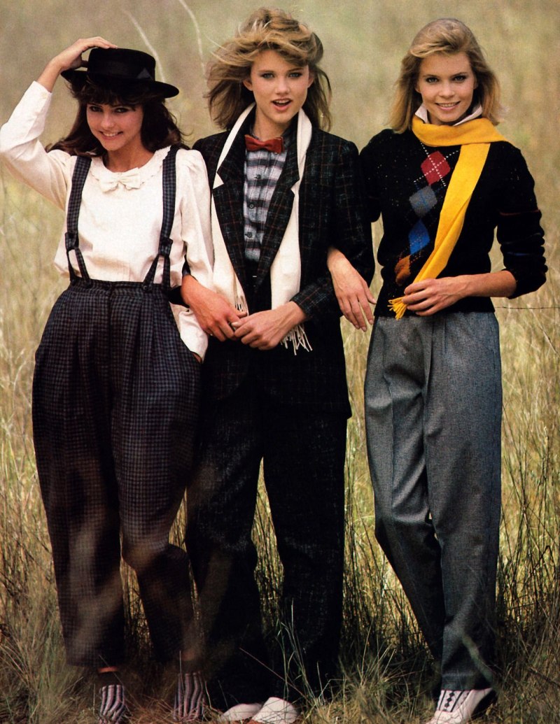 Мода 1980 Америка