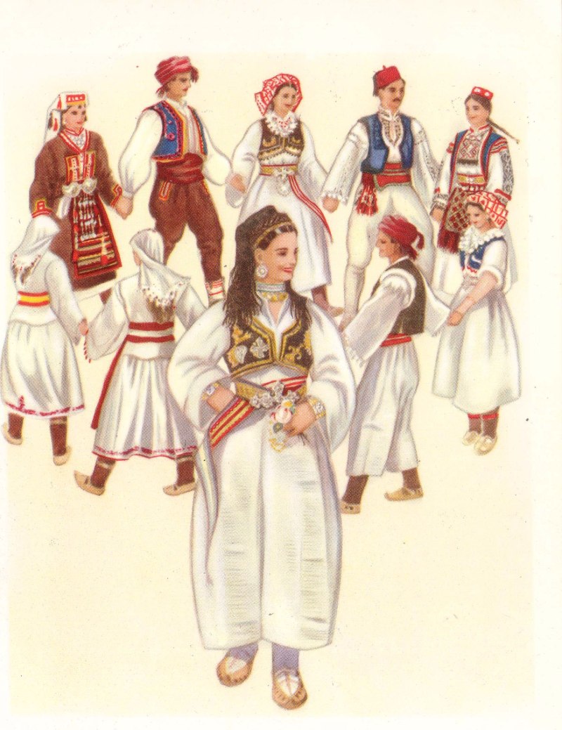 Национальная одежда Хорватии