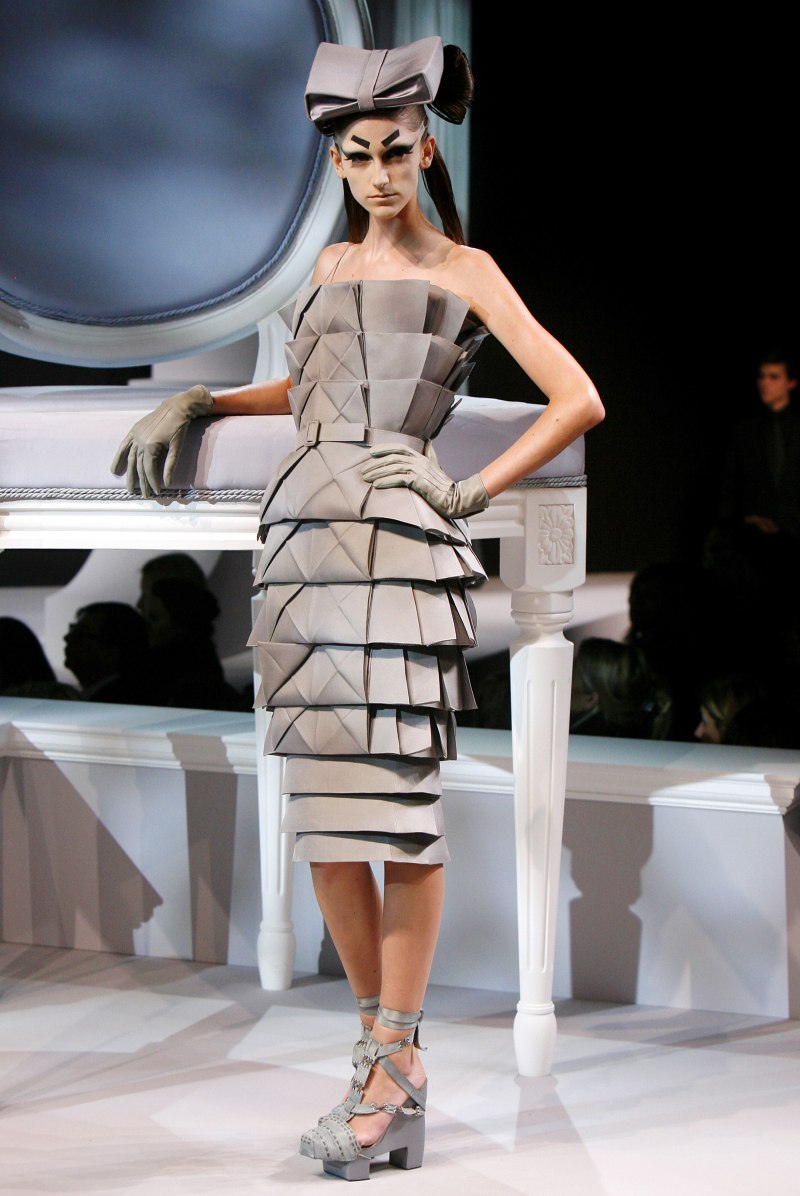 Коллекция Christian Dior Couture оригами