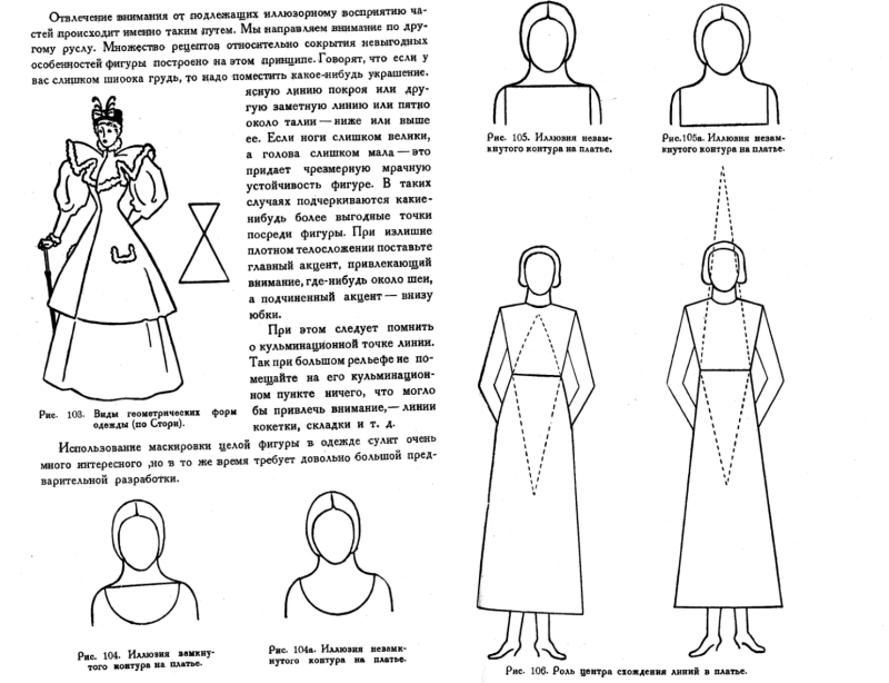 Линии в одежде