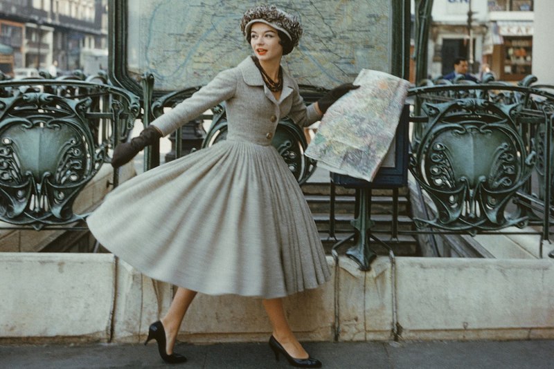 Коллекция New look Кристиан диор 1947