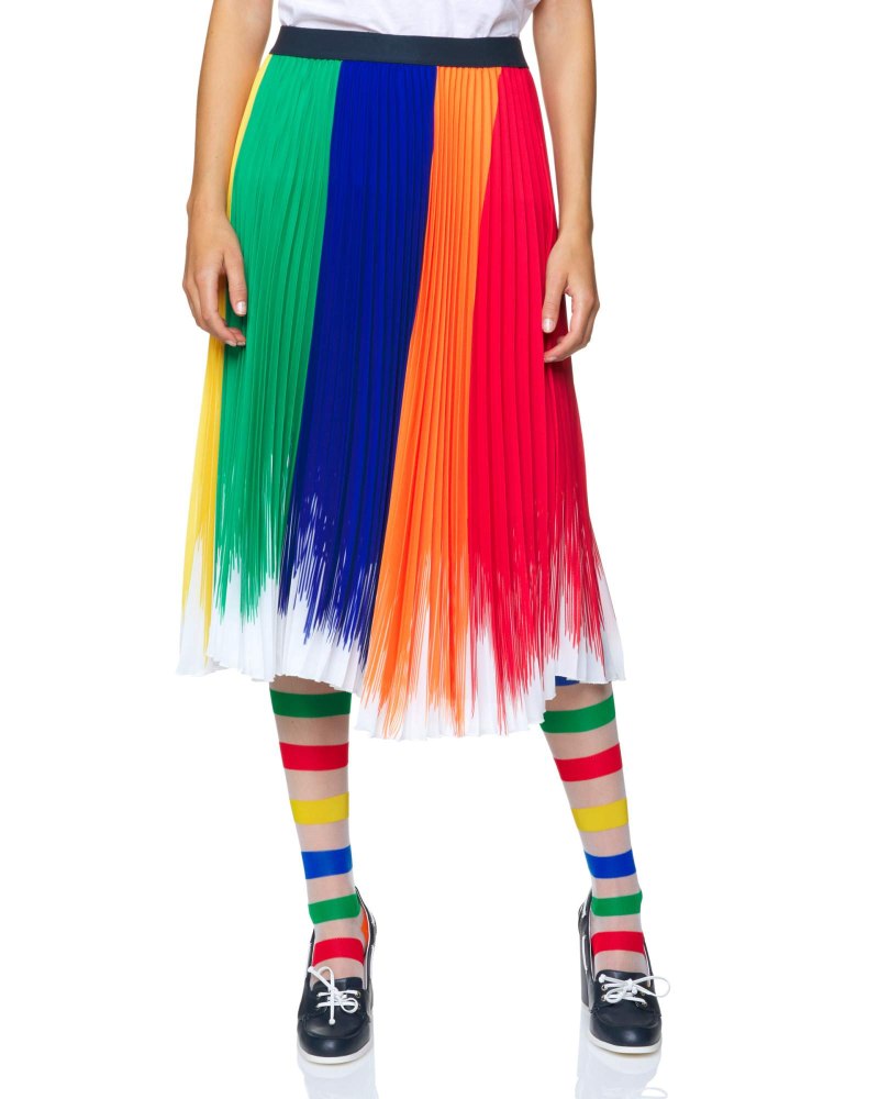 Benetton юбка разноцветная