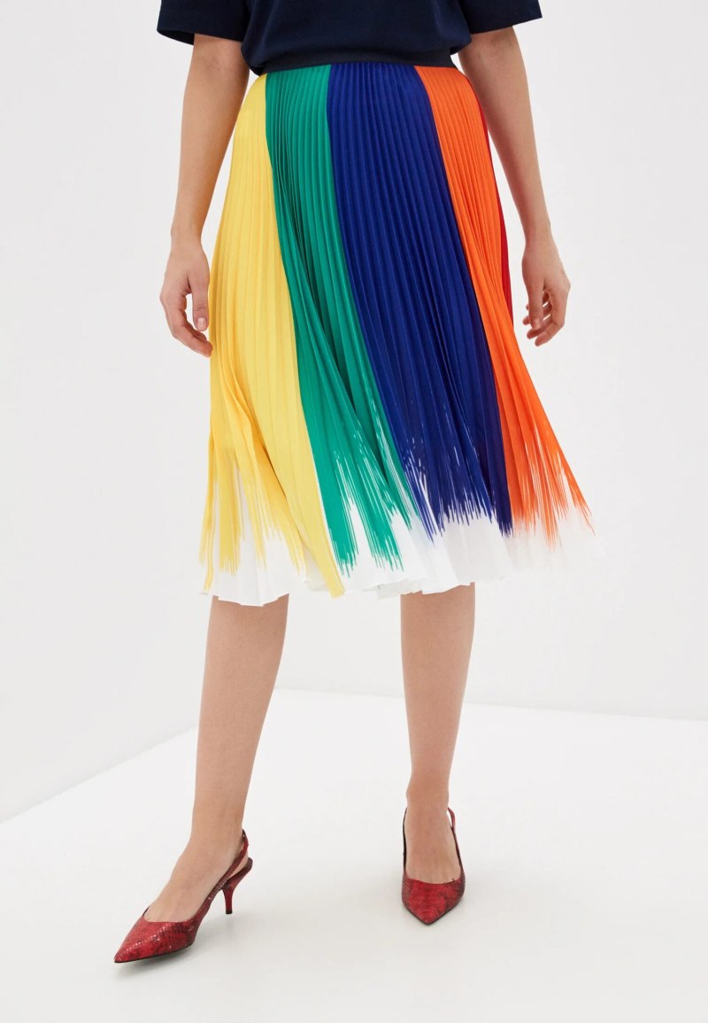 Юнайтед Колорс оф Бенеттон юбки разноцветная