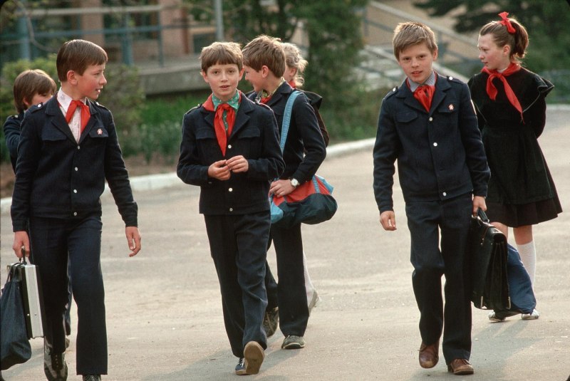 Школьная форма 1980