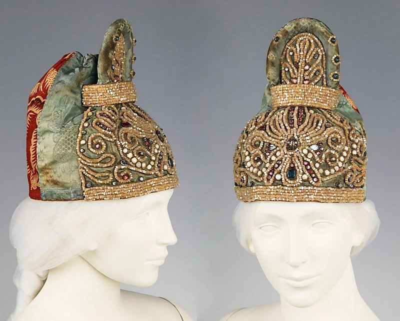 Головной убор кокошник Курская Губерния