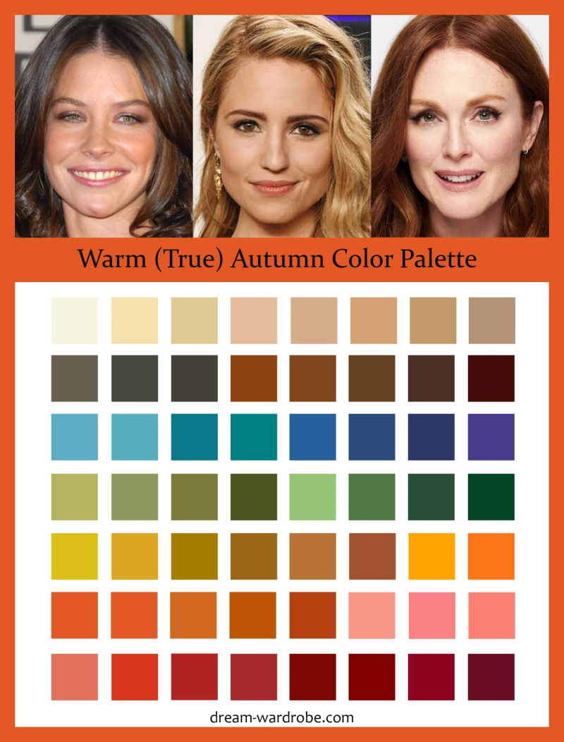 Soft autumn Palette