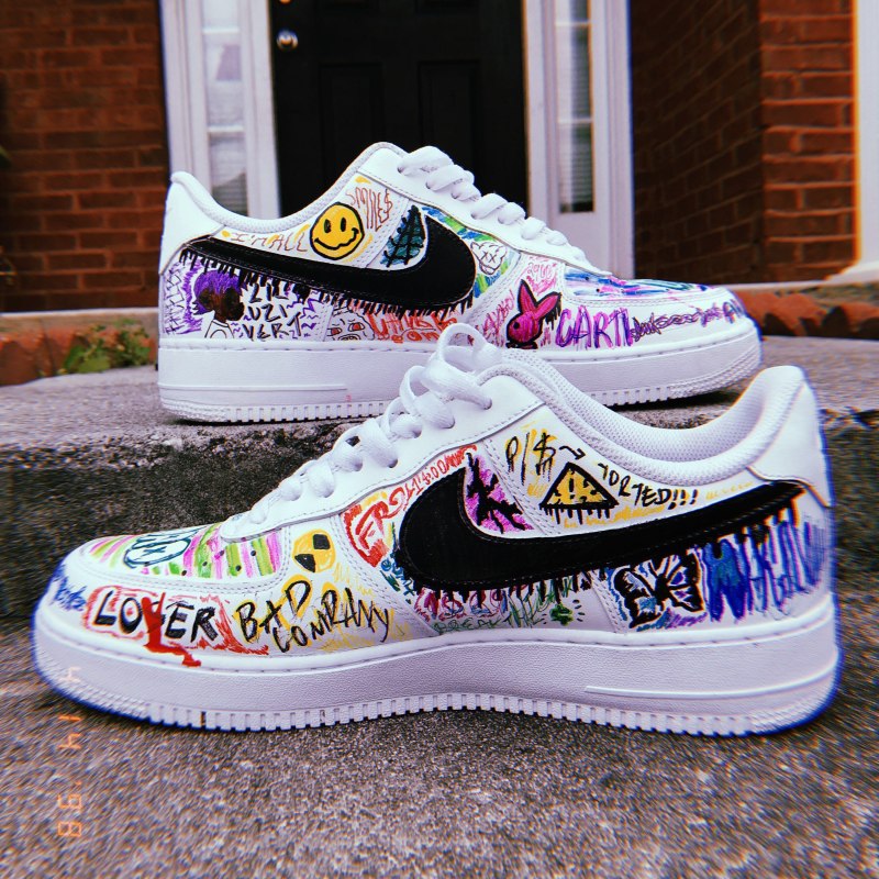 Nike Air Force кастом