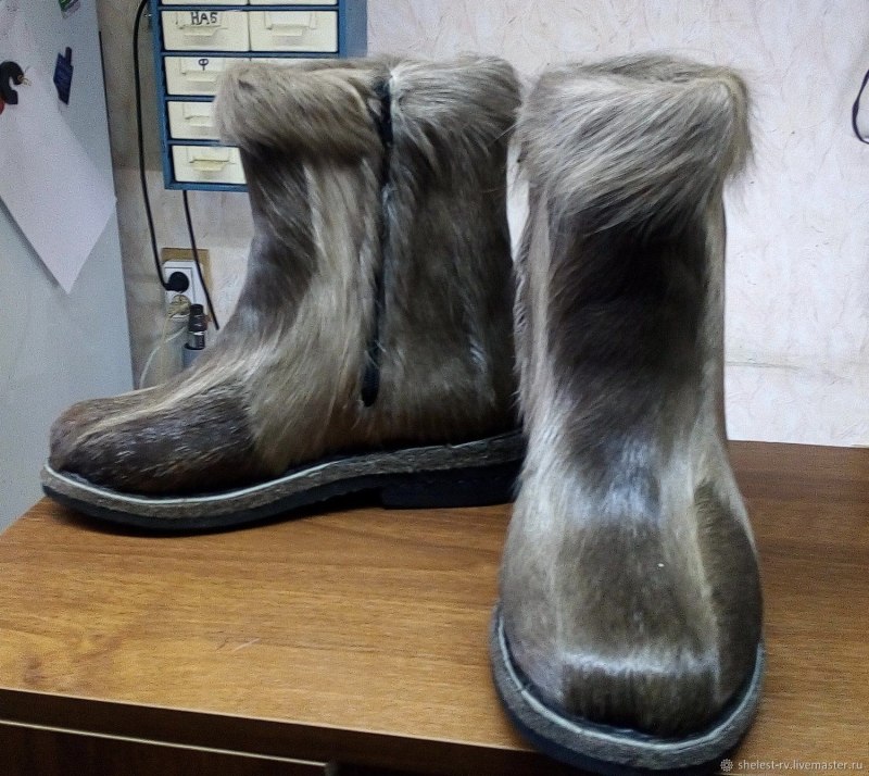 Пимы из камуса