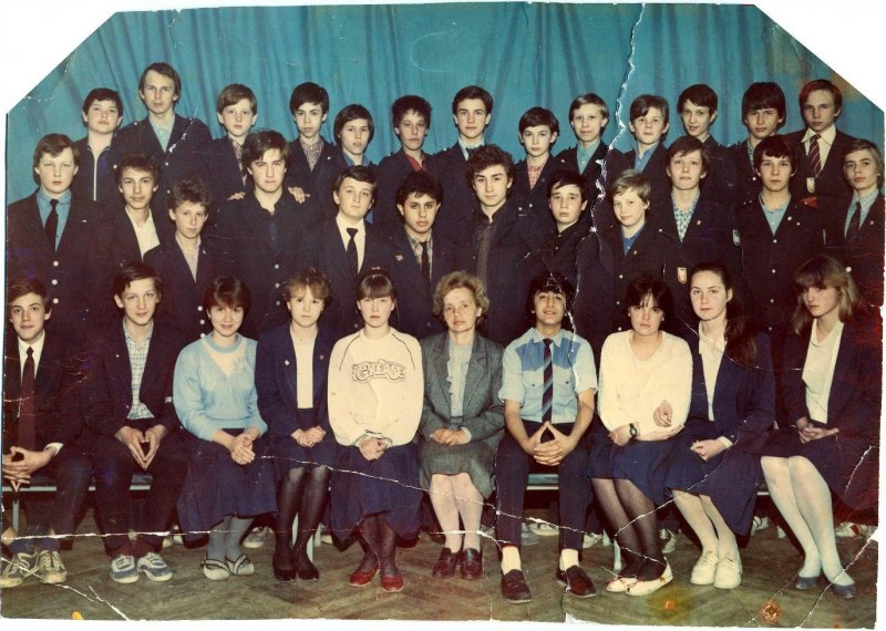 Школьная форма 1980