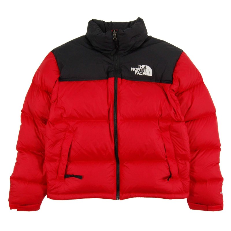 Пуховик the North face 700 красный