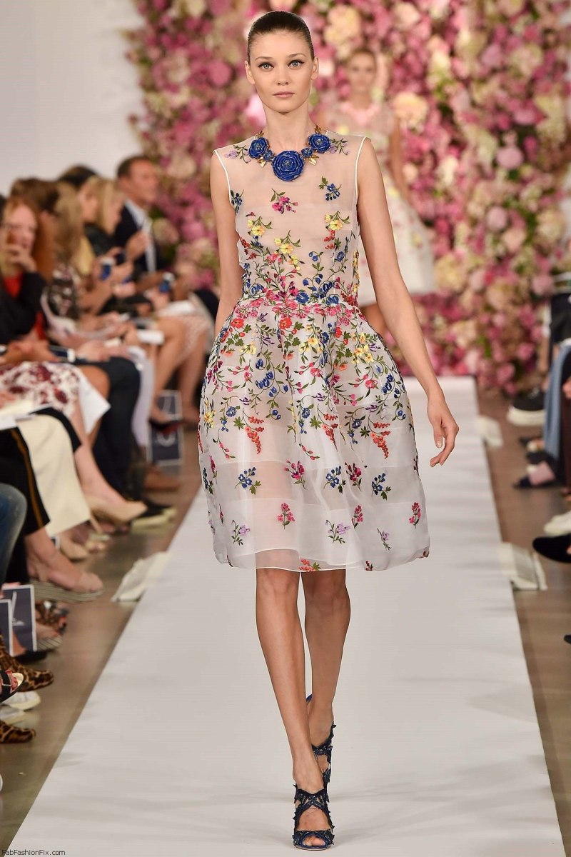 Коллекция Oscar de la Renta Весна-лето 2020